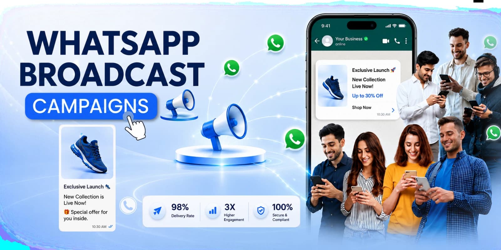Banner creative 1 — Broadcast campaign