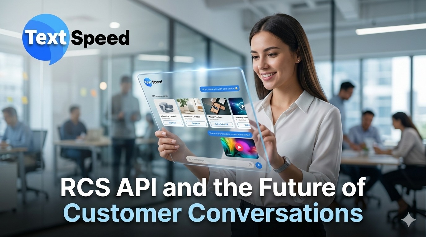 RCS API and the Future of Customer Conversations| Textspeed