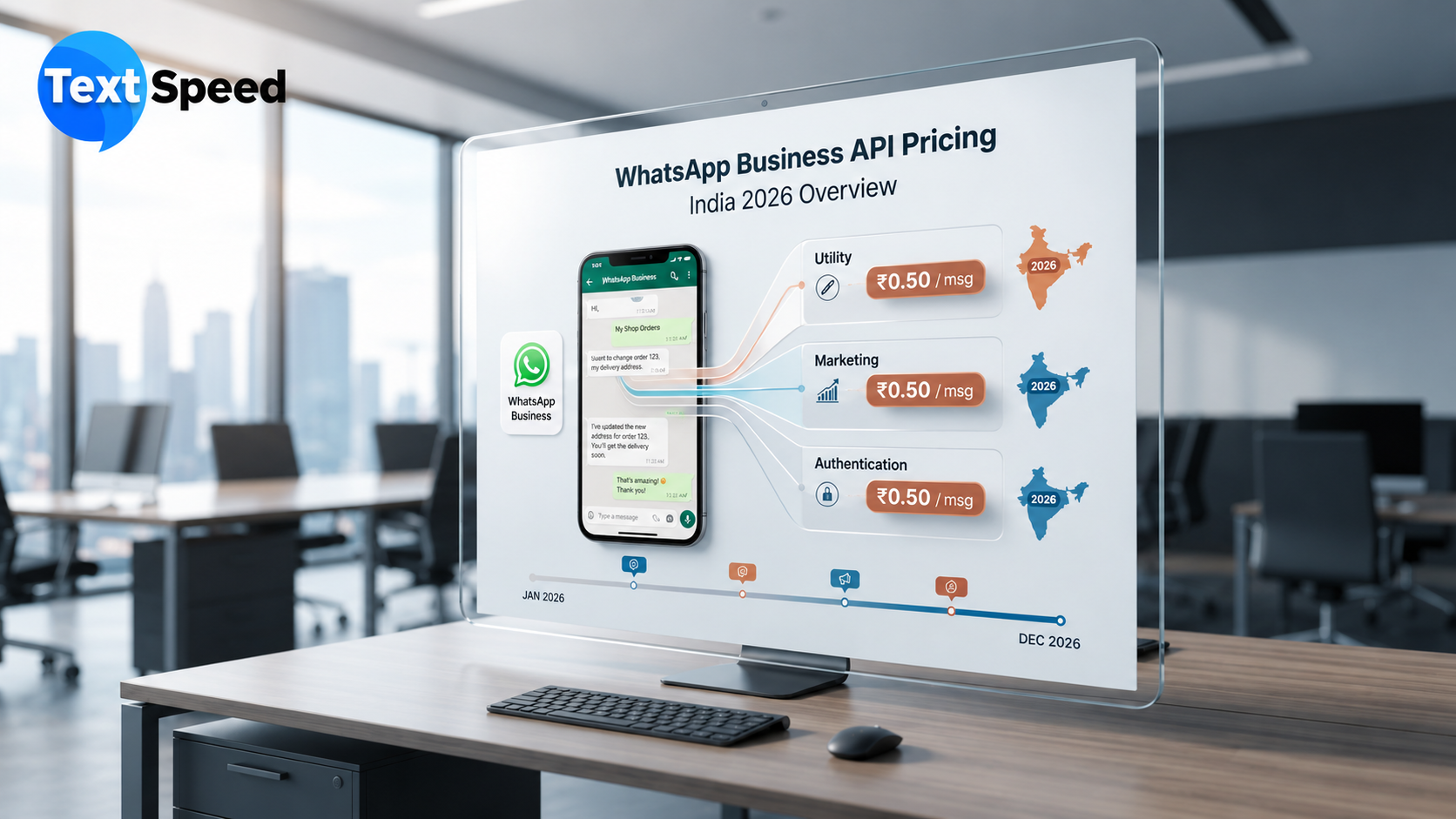WhatsApp Business API Pricing India 2026 Overview