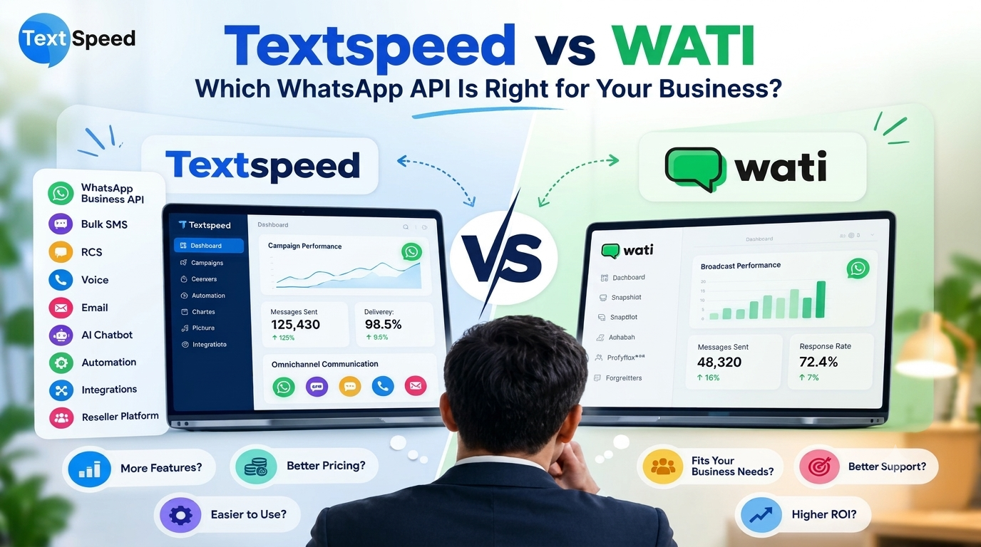 Textspeed vs WATI: Choosing the Right WhatsApp API