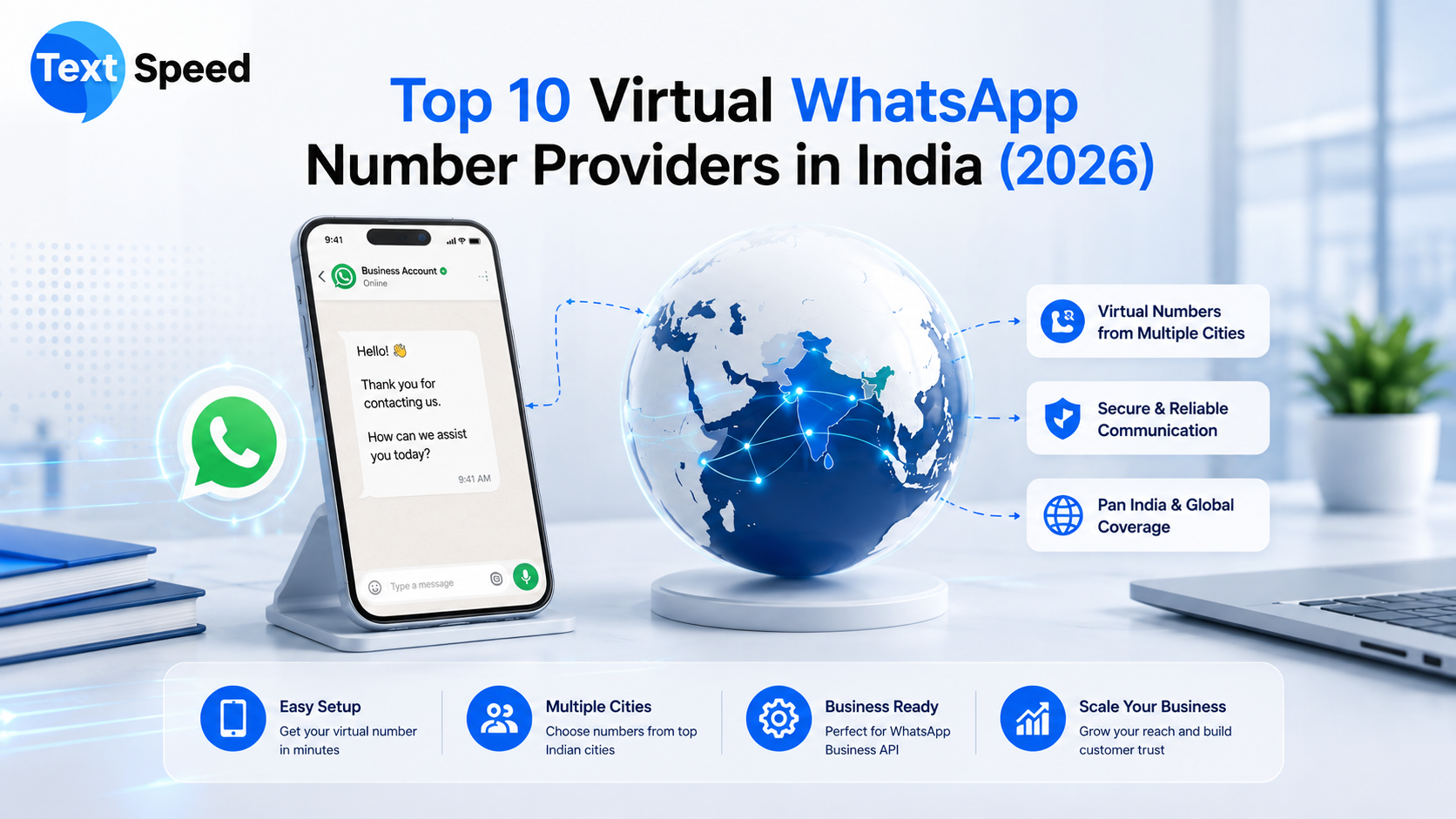 Top 10 Virtual WhatsApp Number Providers in India (2026)
